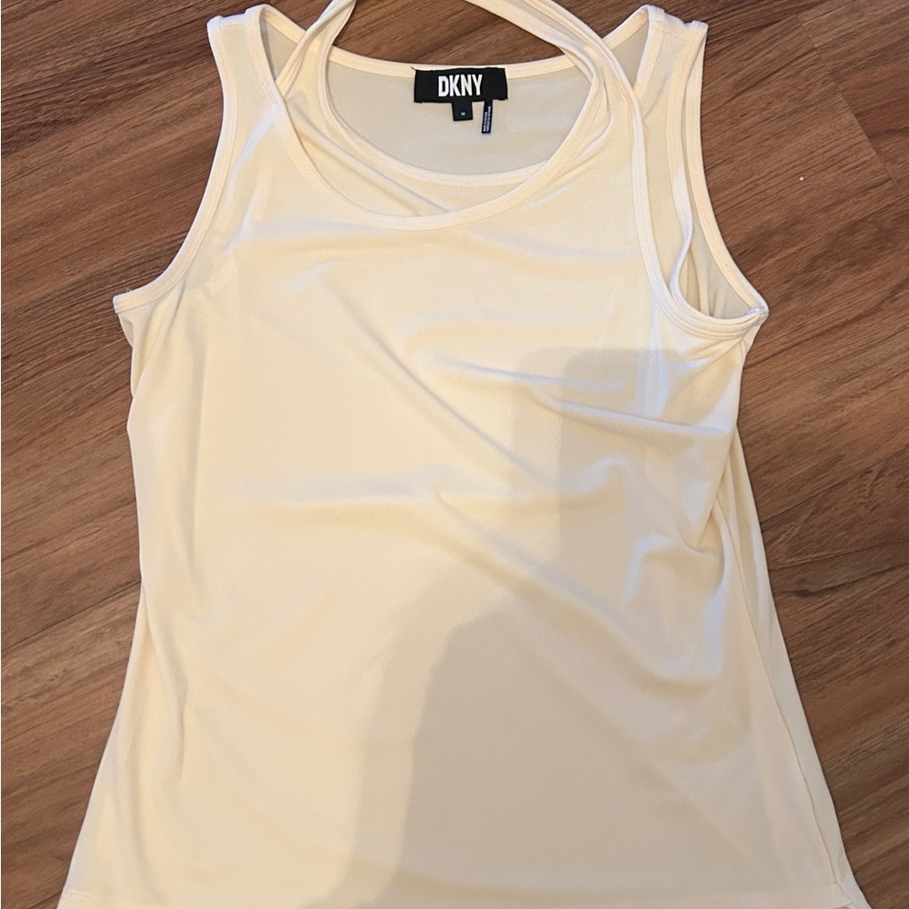 DKNY Cream Tank Top